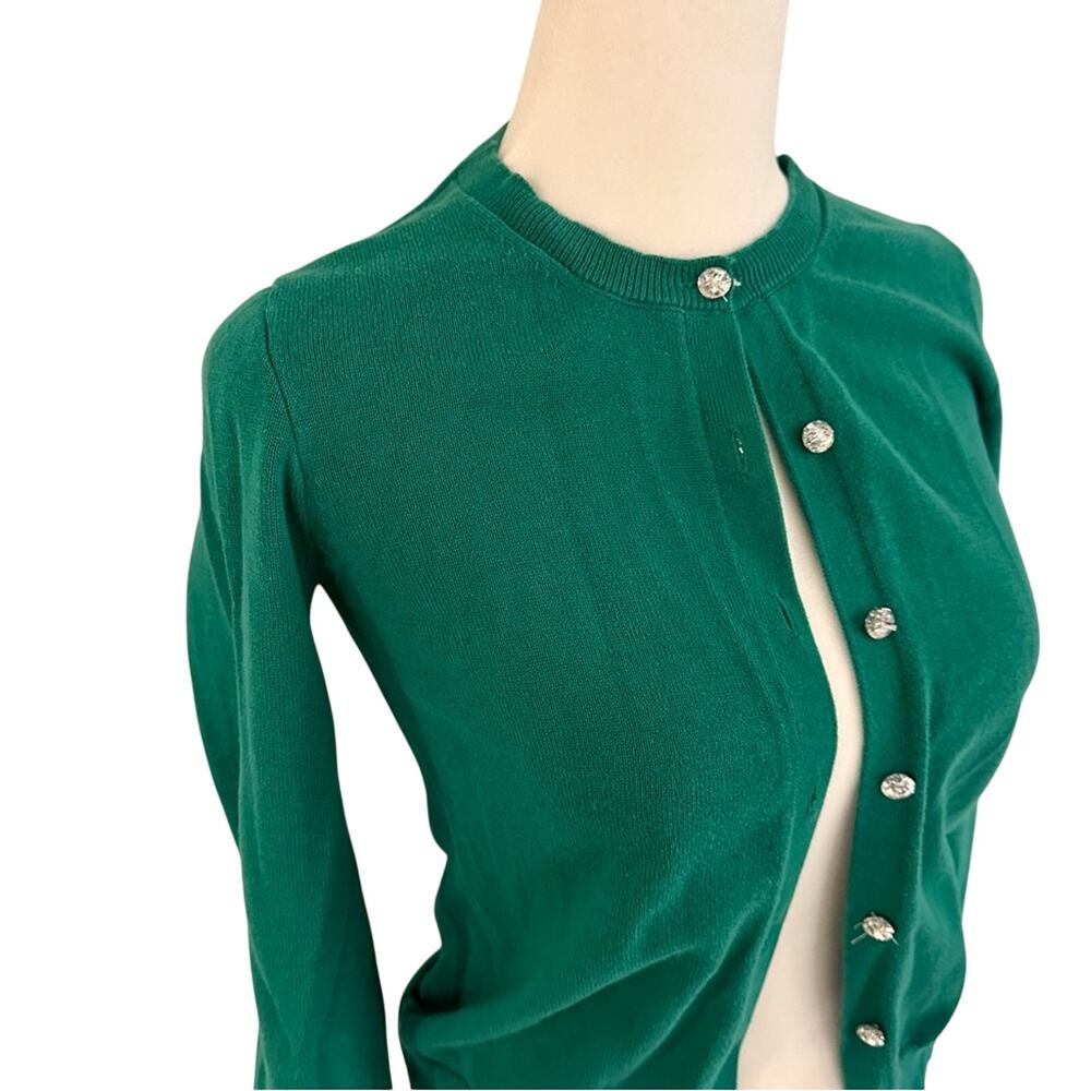 Crewcuts Girls Green Cardigan Large 10-11